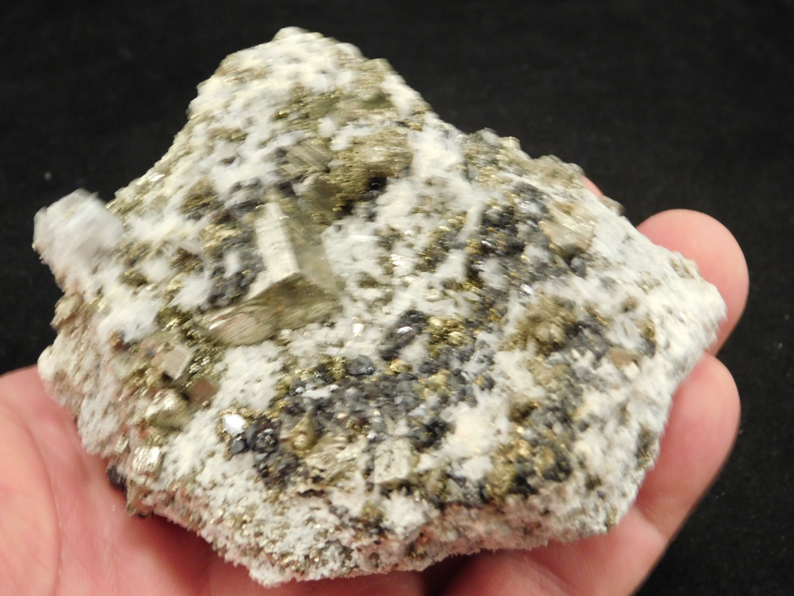 Larger! PYRITE Crystal CUBE Cluster with Druzy Quartz From Peru 314gr