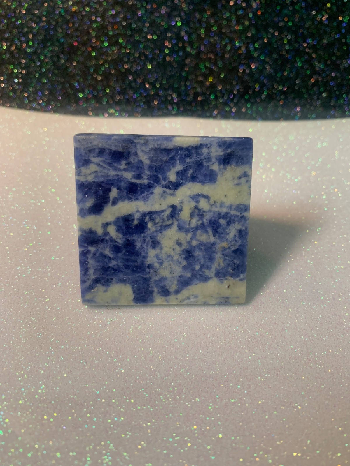 Sodalite Pyramid BEAUTIFUL BLIE AND WHITE