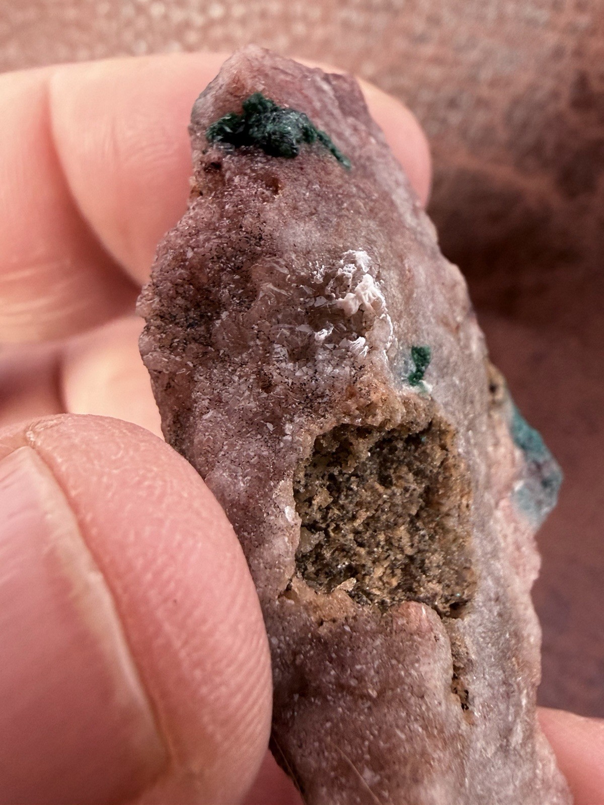 Emerald Green Dioptase Crystal Cluster from the Congo in Africa 22.6 g.