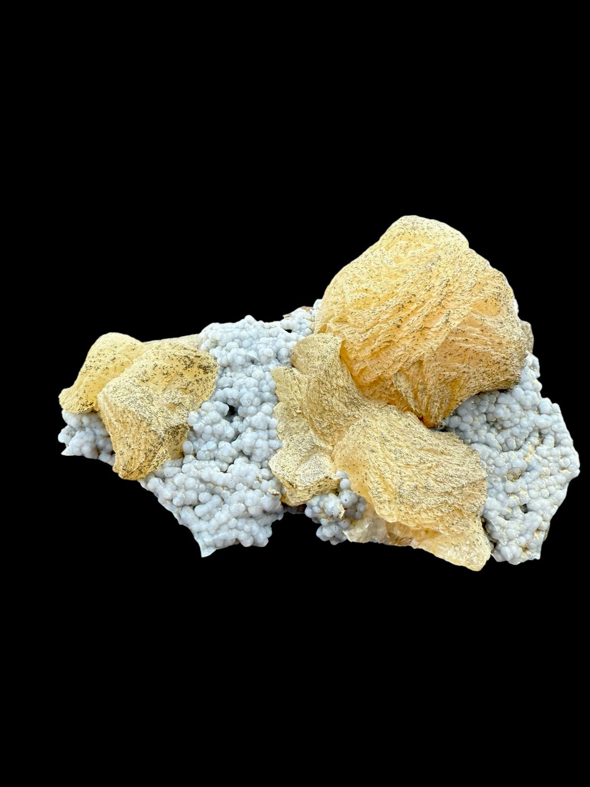 Calcite & Chalcopyrite & Chalcedony : Forchenstein . Burgenland , Austria 🇦🇹