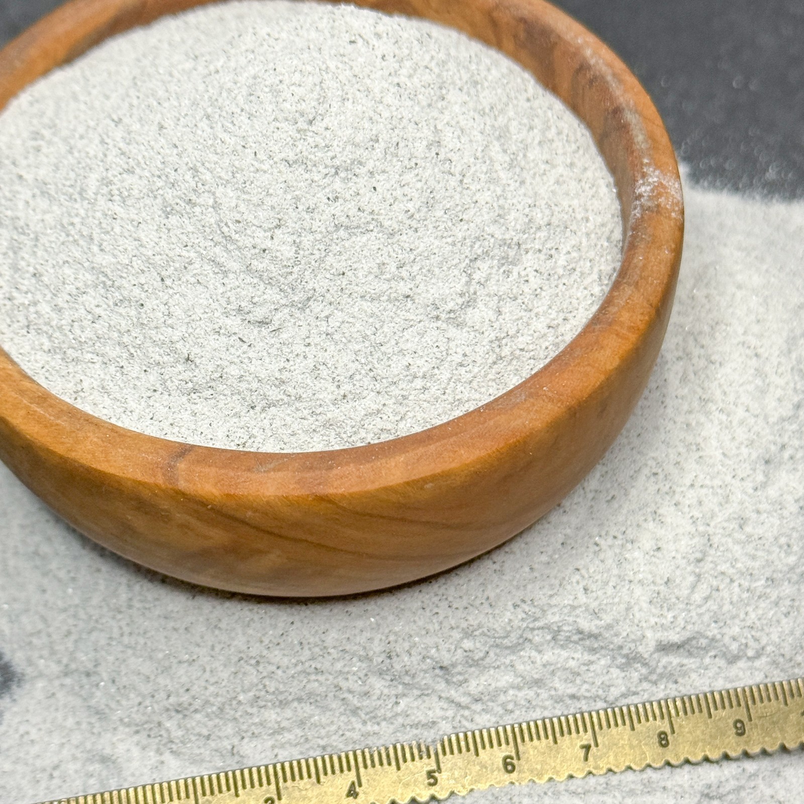 Crushed Rainbow Moonstone with Biotite Mica Powder, 0.25mm for Metaphysical Art