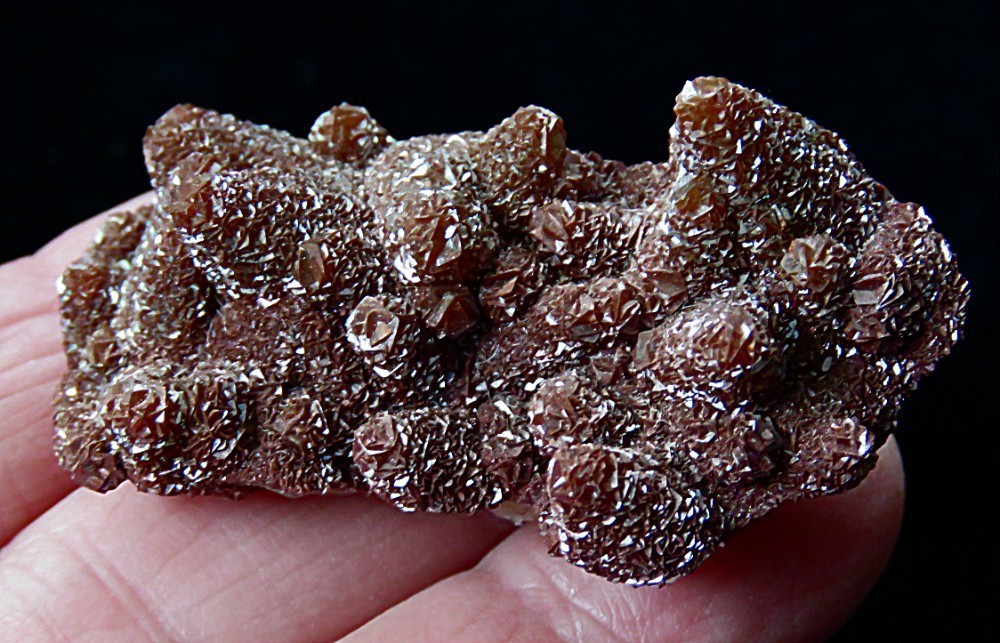 Siderite Crystals over Calcite- 2″- Chihuahua, Mexico- Gorgeous