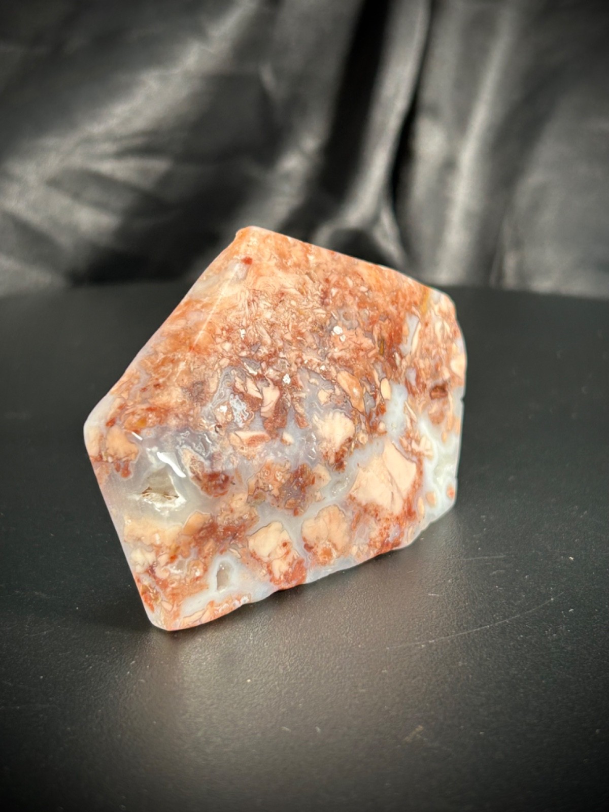 2.9″ Cotton Candy Agate Geometric Freeform 4oz (114 grams)