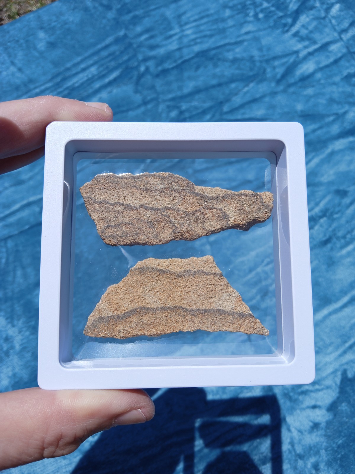 2 Colorful Display Boxes of Picture Desert 🏜️ Sandstone! Beautiful Patterns! D5