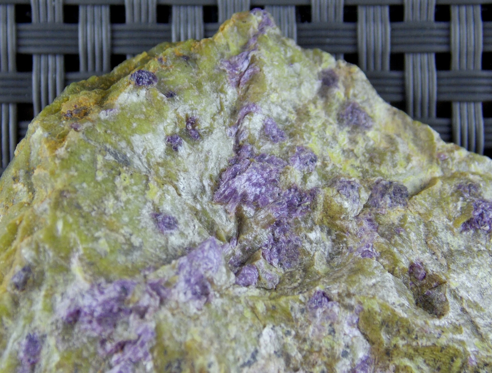 STICHTITE in SERPENTINE – 9 cm – DUNDAS, TASMANIA, AUSTRALIA 28604