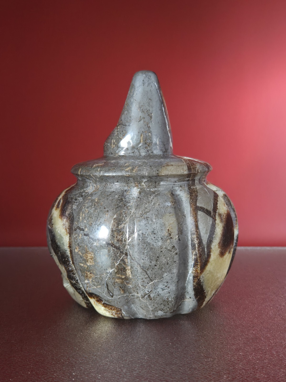 Natural Dragon Septarian Pumpkin Quartz Crystal UV Reactive Reiki Healing 5+LB