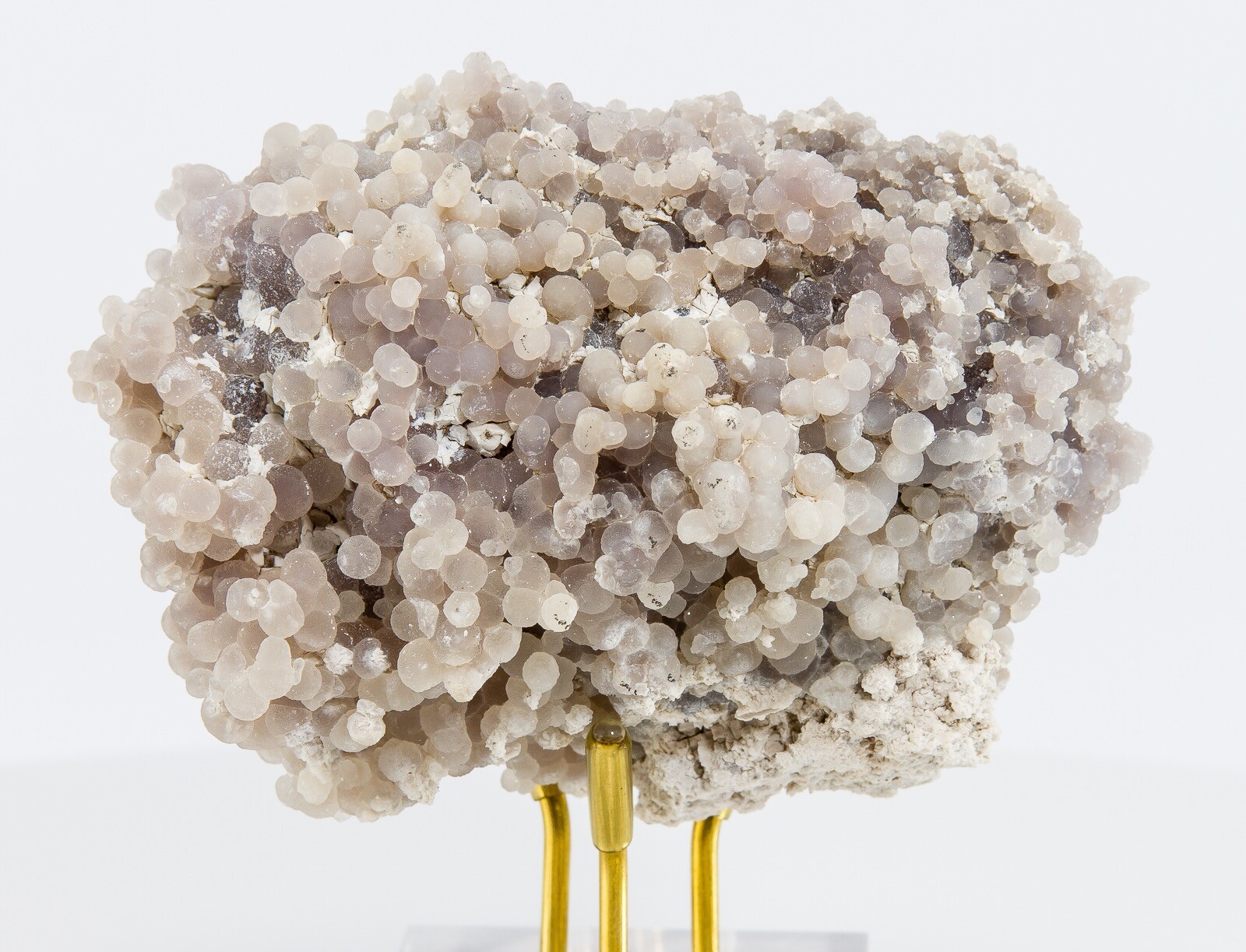 Grape Agate Crystal Natural Purple Chalcedony Cluster Decor 397g 107mm H2024