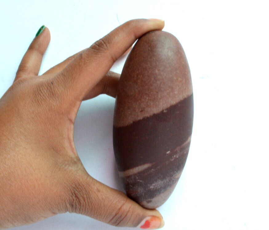 Shiva Lingam Stone Narmada River India Special Excellent & Pure Lingam~297