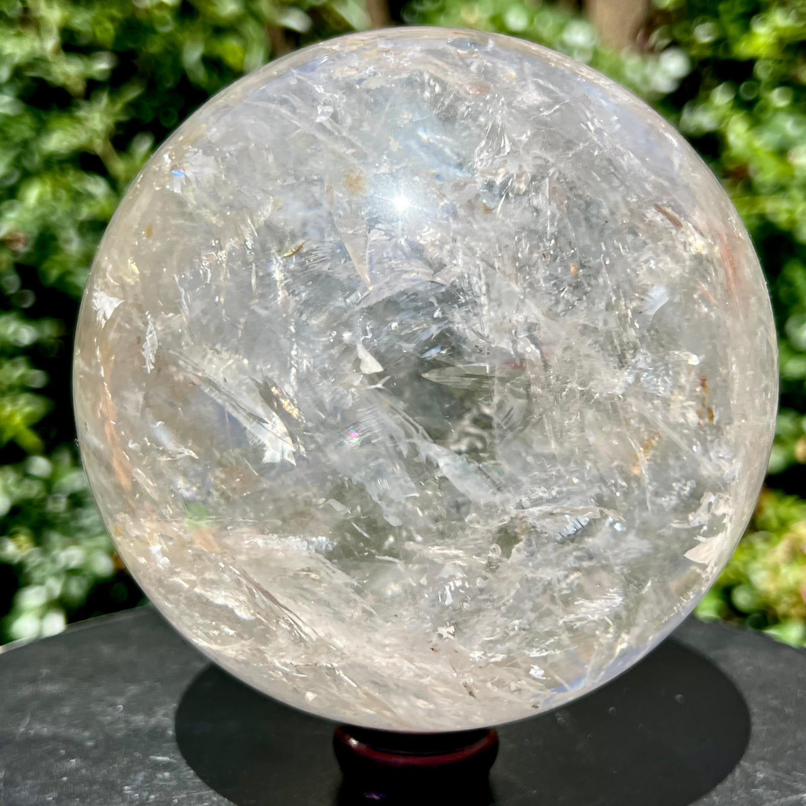 7.3LB Natural Clear Quartz Sphere Large Crystal Ball Reiki Healing