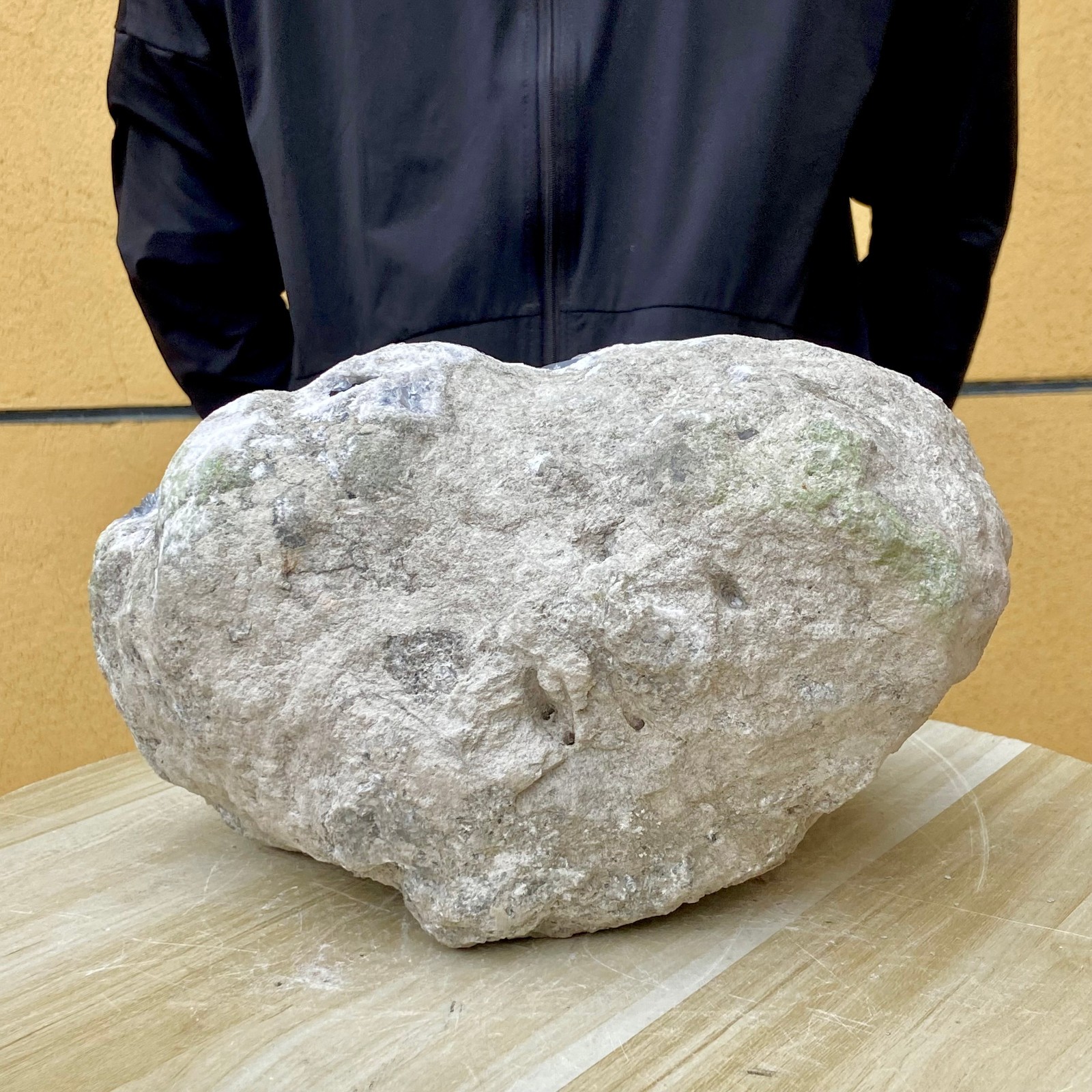 25.35LB Natural Beautiful Blue Celestite Crystal Geode Cave Mineral Specimen
