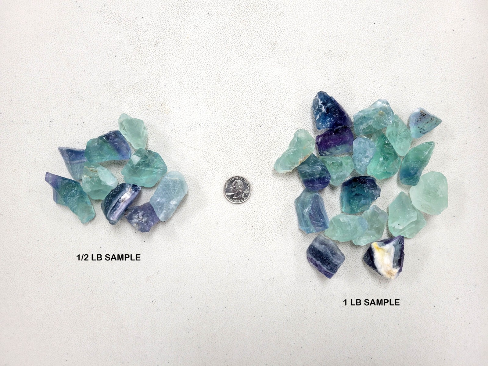 Bulk Green Fluorite Rough Stones Natural Gemstones Crystals for Tumbling Healing