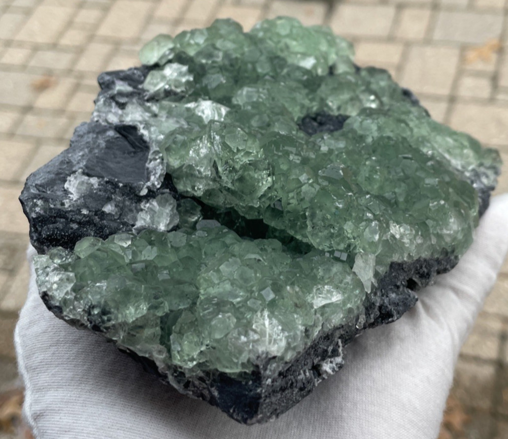 1152g, Transparent Green, Fluorite, Yiwu Co., Zhejiang Province, China