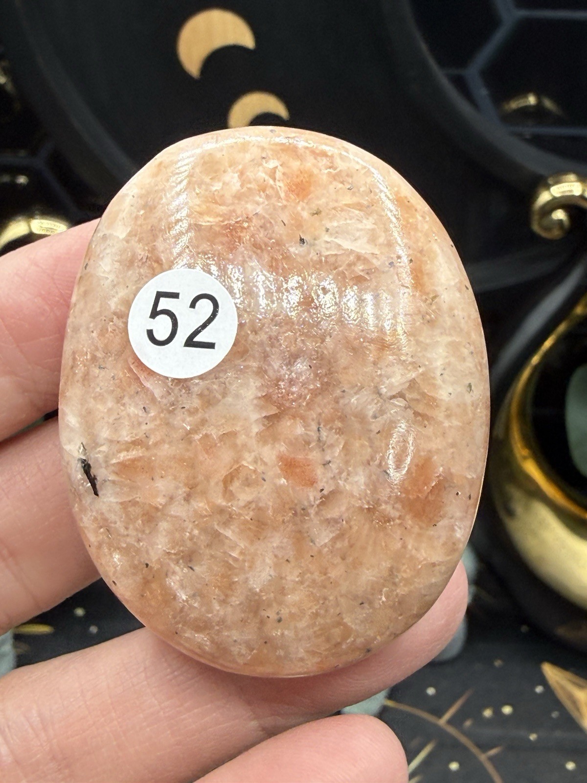 Natural Sunstone Palms Stones You choose. Free shipping