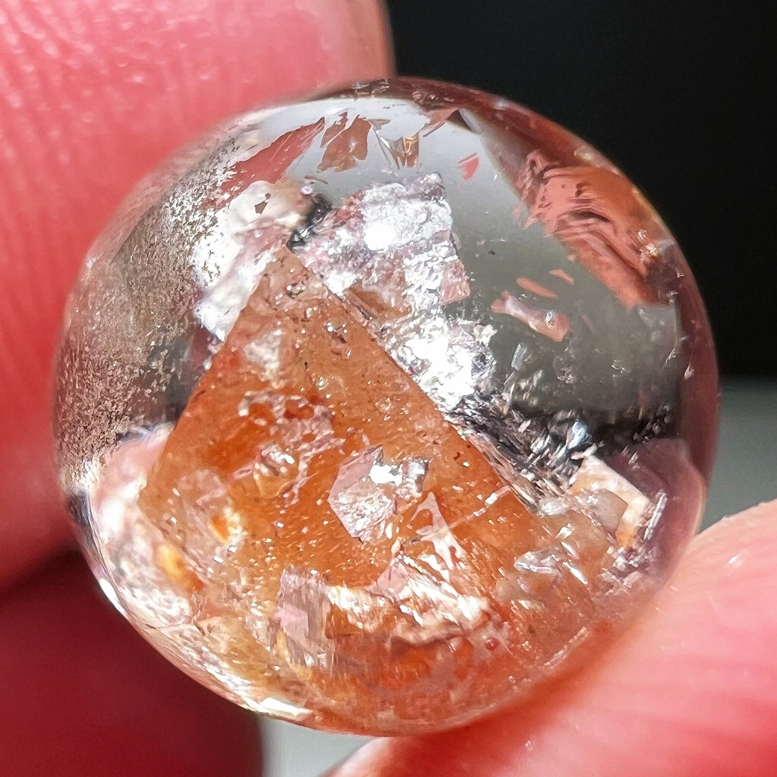 6ct Natural Beautiful Stone in the stone Crystal Polished Specimen