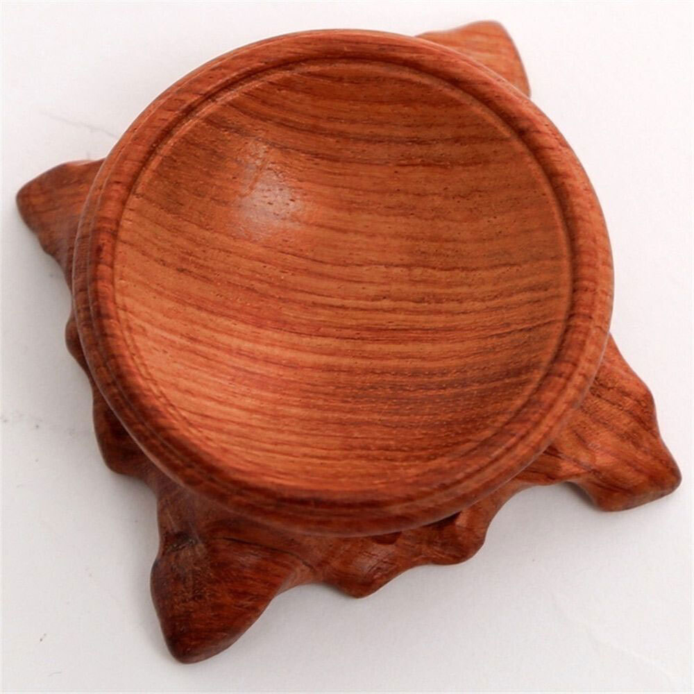 1PC Wooden Display Stand Base Decor for Crystal Ball Sphere Globe Stone Holder