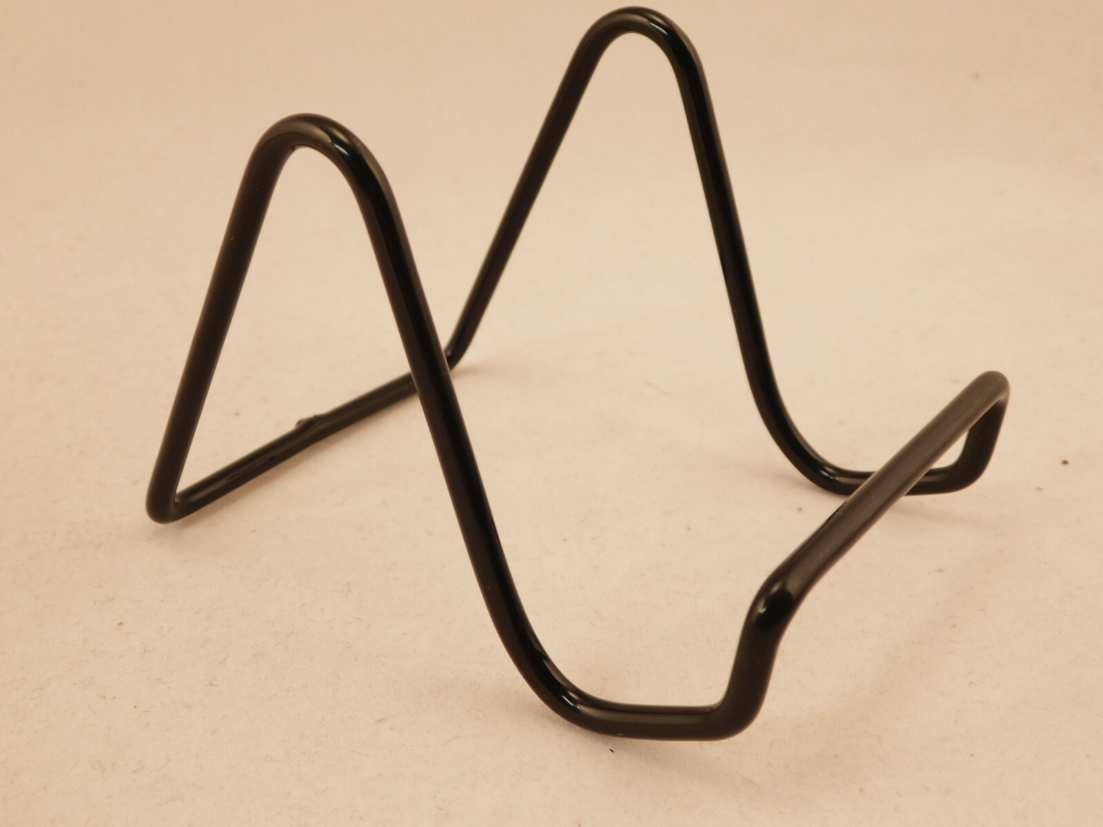 Easel Display Stand Metal Black Color Small Size Vinyl Coated