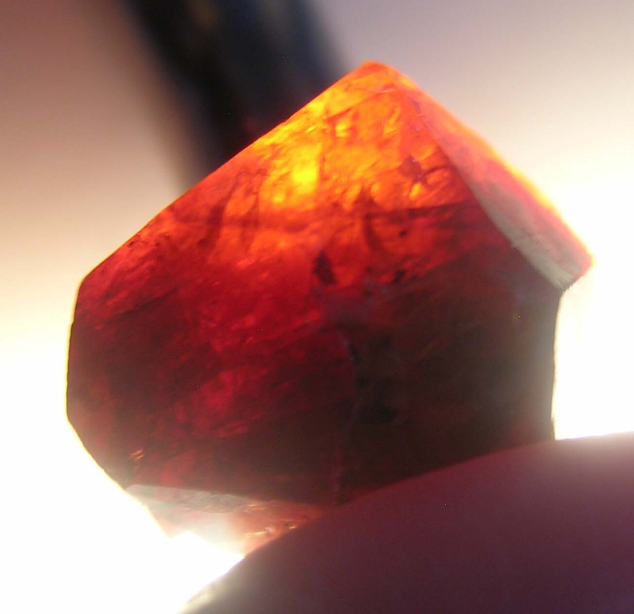 #11 Afghanistan 36.85ct Natural Octagonal Brownish Red Zircon Specimen 7.3g 15mm
