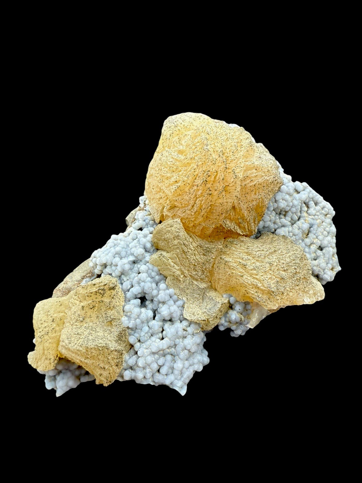 Calcite & Chalcopyrite & Chalcedony : Forchenstein . Burgenland , Austria 🇦🇹