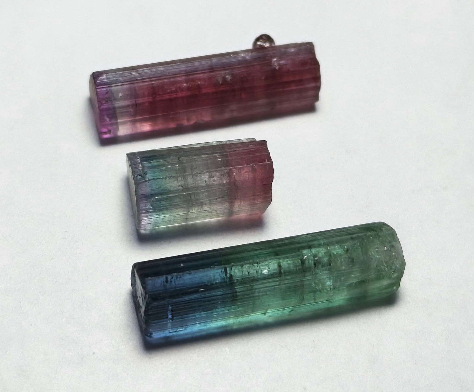 Naturel Top Quality Multicolor Tourmaline Crystal From Afg