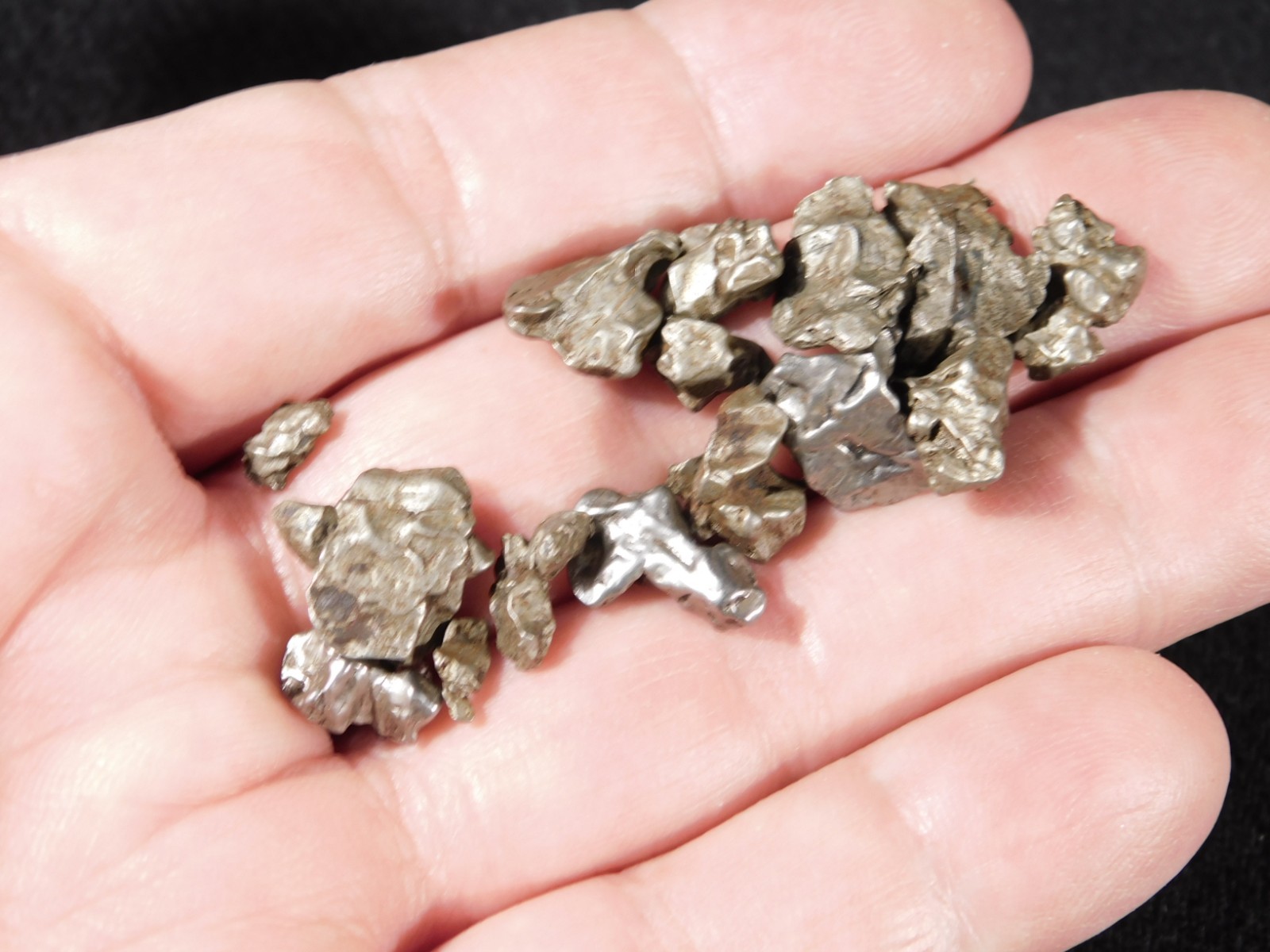 Big Lot of Little Campo Del Cielo METEORITES 100% Authentic Argentina 20.0gr
