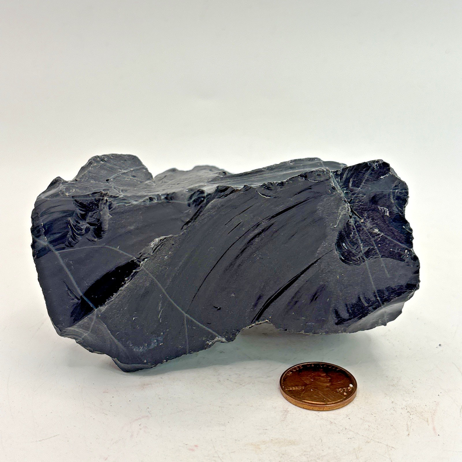 Beautiful Spider Web Obsidian Specimen 317 Grams