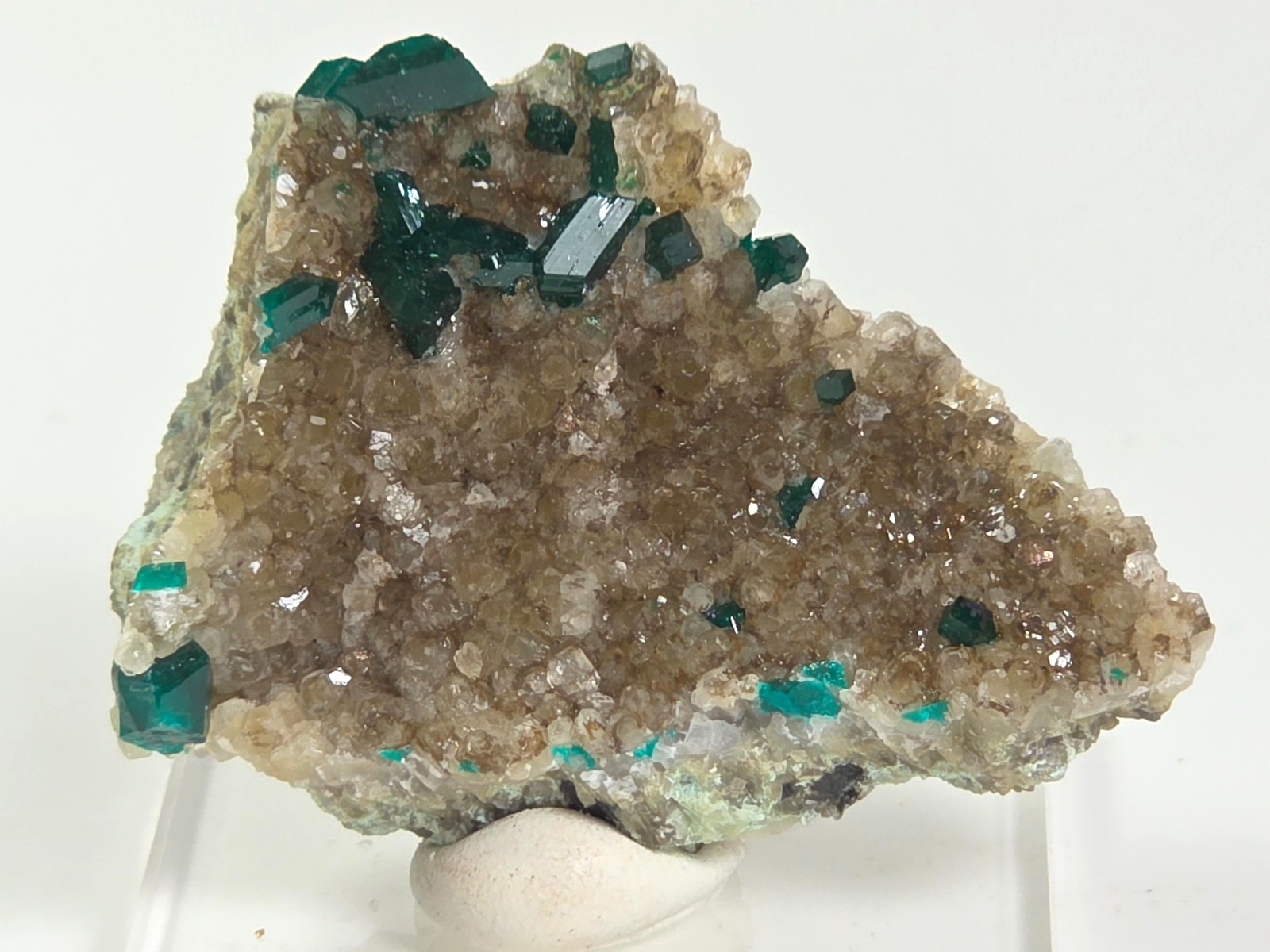 Dioptase Kapata Mine Kolwezi Katanga Republic of the Congo D-15