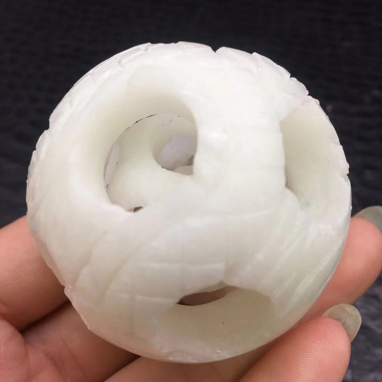 Natural White Marble Ball Crystal Quartz Sphere+Stand Healing Decorate Reiki 1Pc