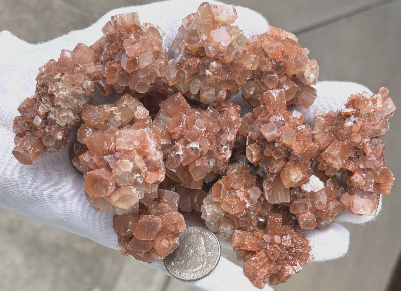 473g 1LB+ POUND LOT ARAGONITE NICE SIZE NUGGETS RED BROWN STALACITE STALACITES