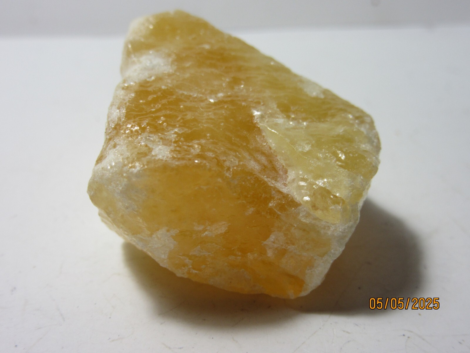 Orange Calcite Rough 1 5/8″ Mineral Collectible OCRMC-1s