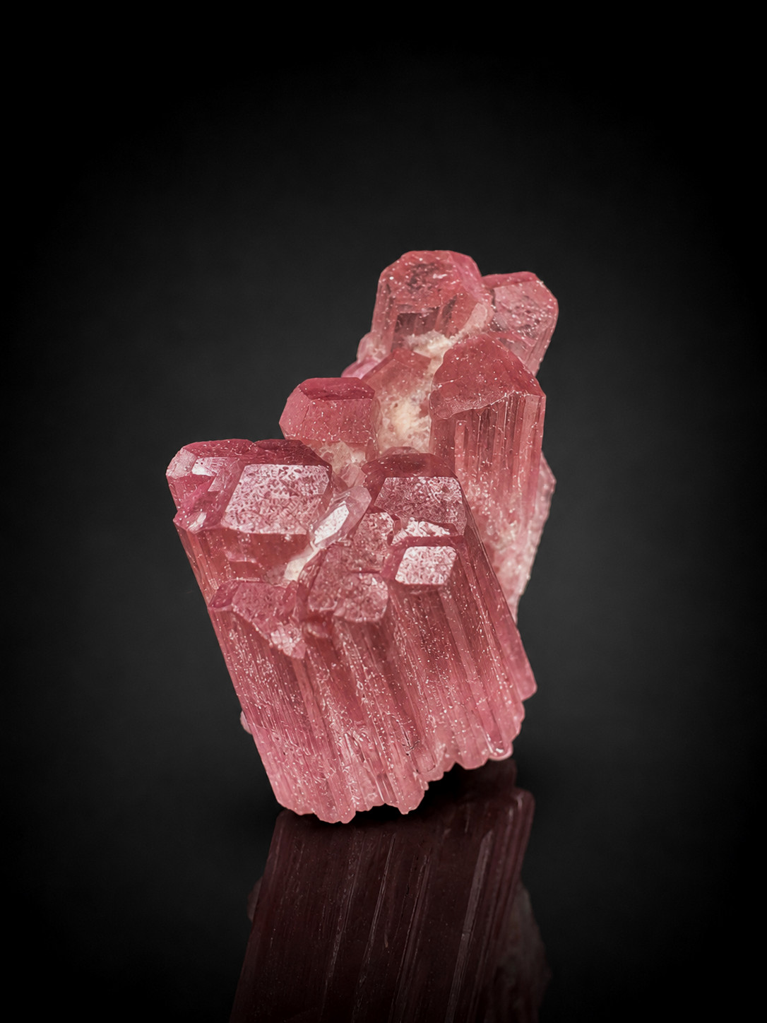 Terminated TOURMALINE Crystal Hot Pink Damage Free Self Standing