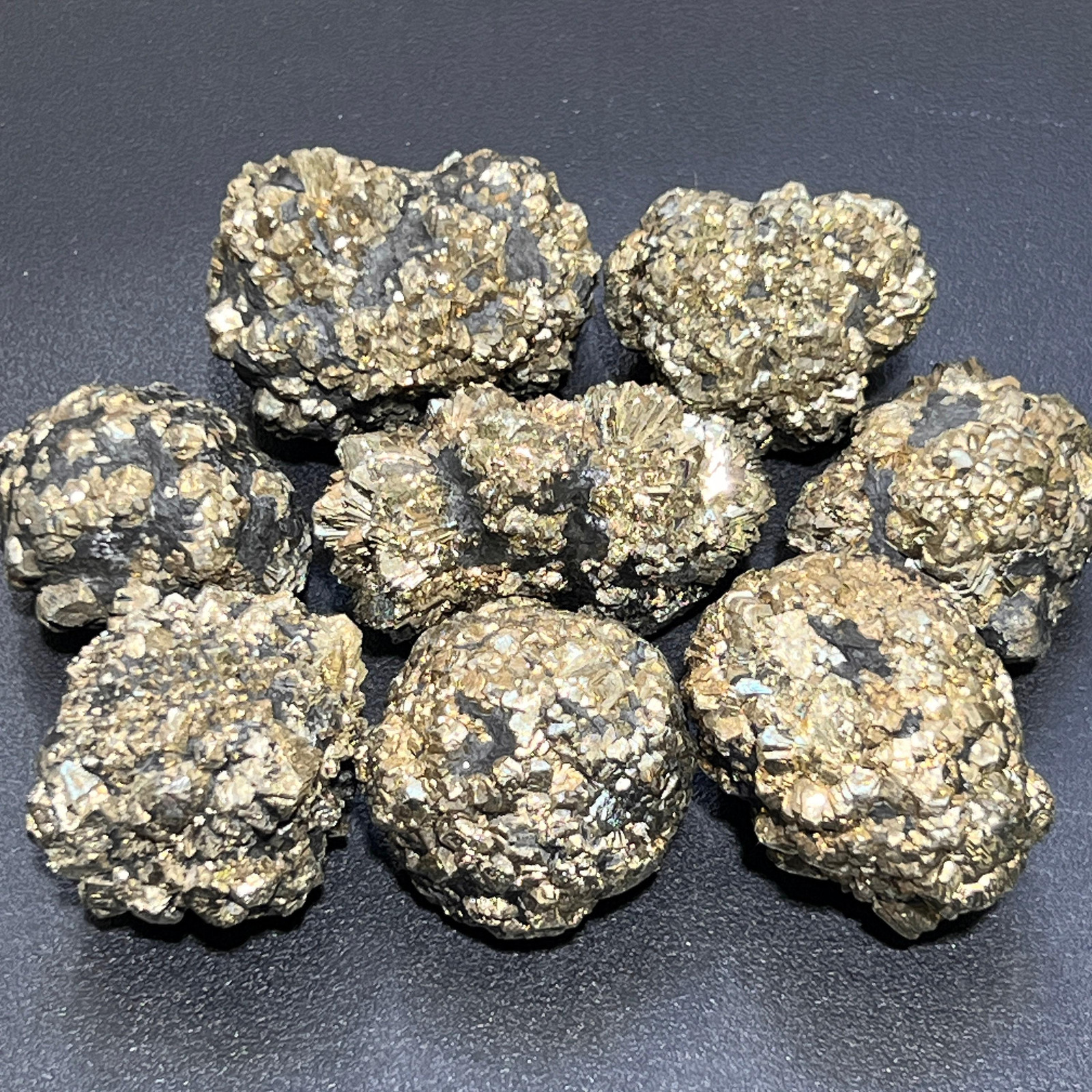 Marcasite Crystal Nodules Iron Pyrite Large Gold Nugget Rough Raw Wholesale