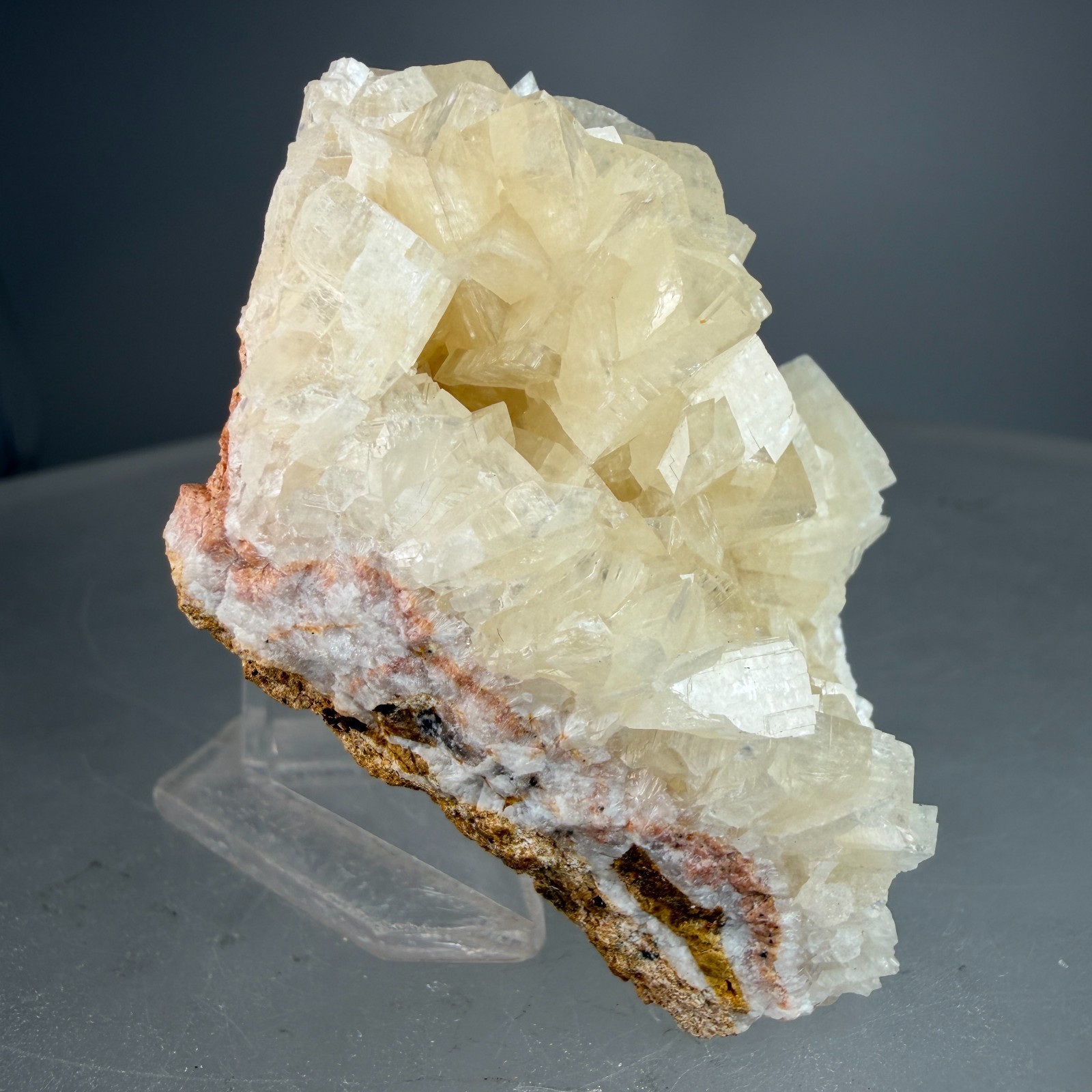 Fine Lustrous Smithsonite Crystal Group: Berg Aukas Mine, Otjozondjupa, Namibia