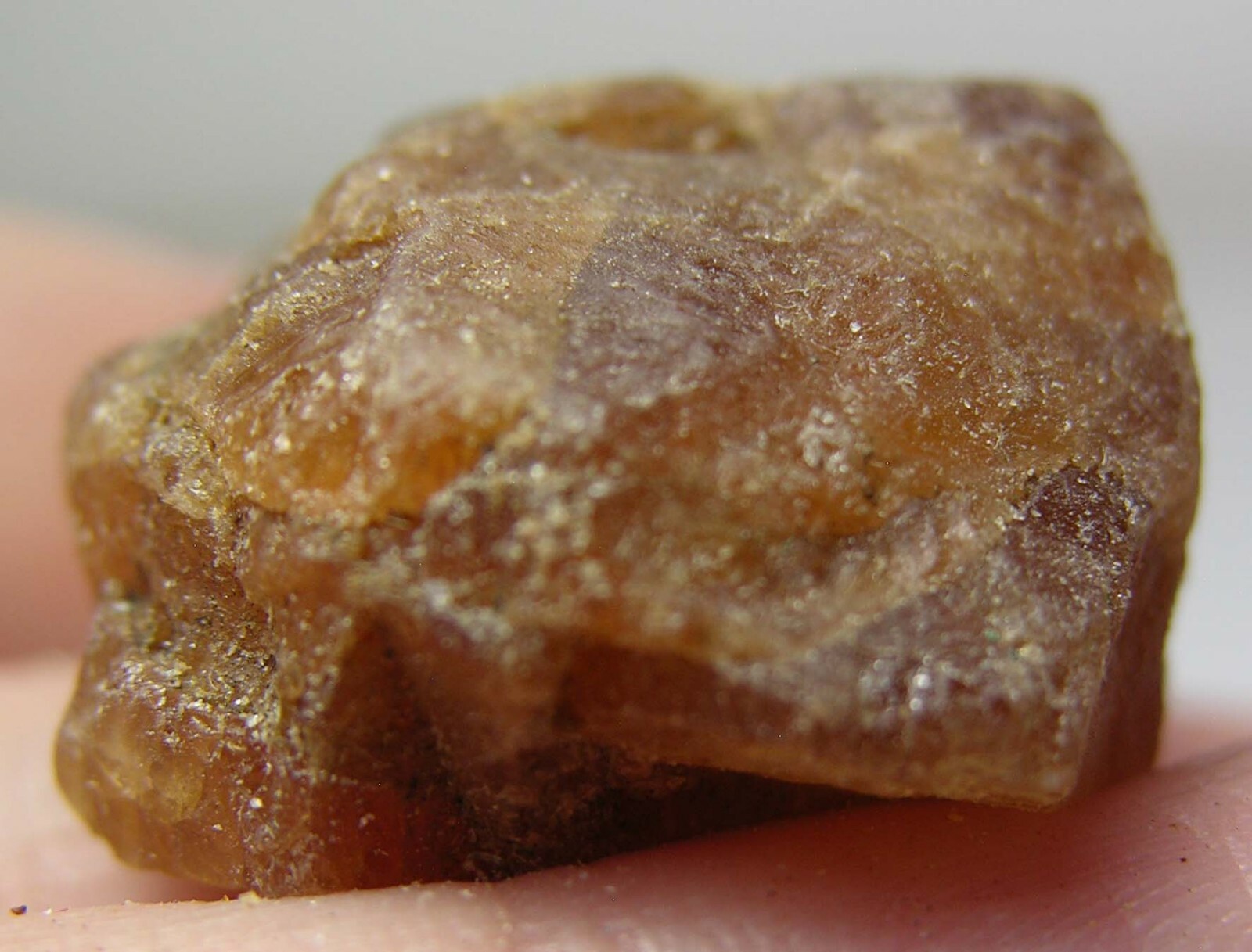 #8 Afghan 82.60ct 100% Natural Rough Raw Hessonite Garnet Specimen 16.50g 33mm