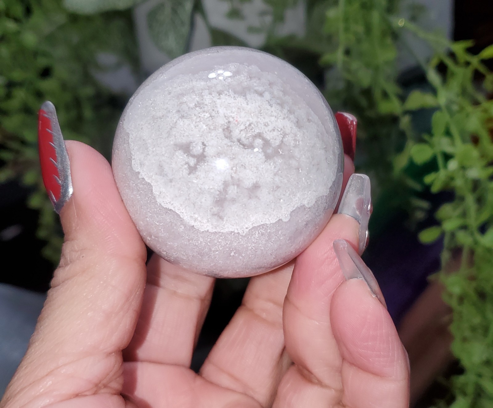 Pink Amethyst Sphere 52mm