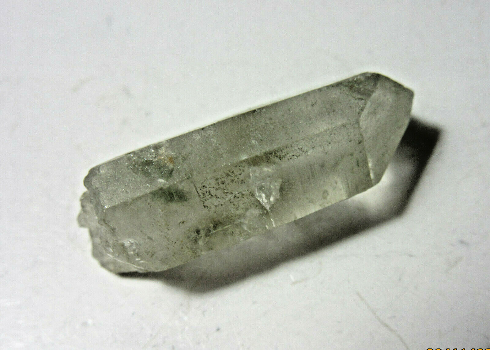 Green Chlorite Quartz Crystal Point Healer 1 3/16 Inch Collectible Reiki GCH-2