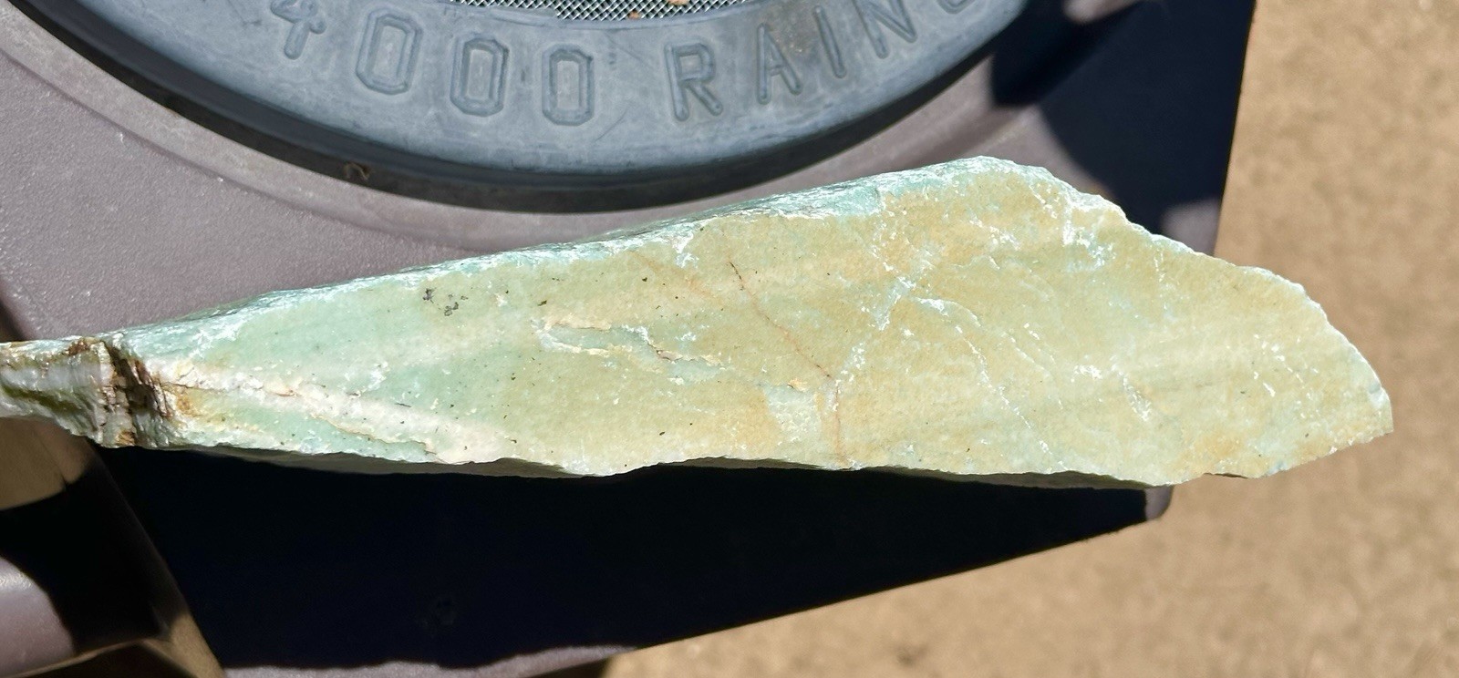 7 Lbs 13 Oz Natural amazonite stone Rock Crystal Gemstone Rough Mineral Specimen