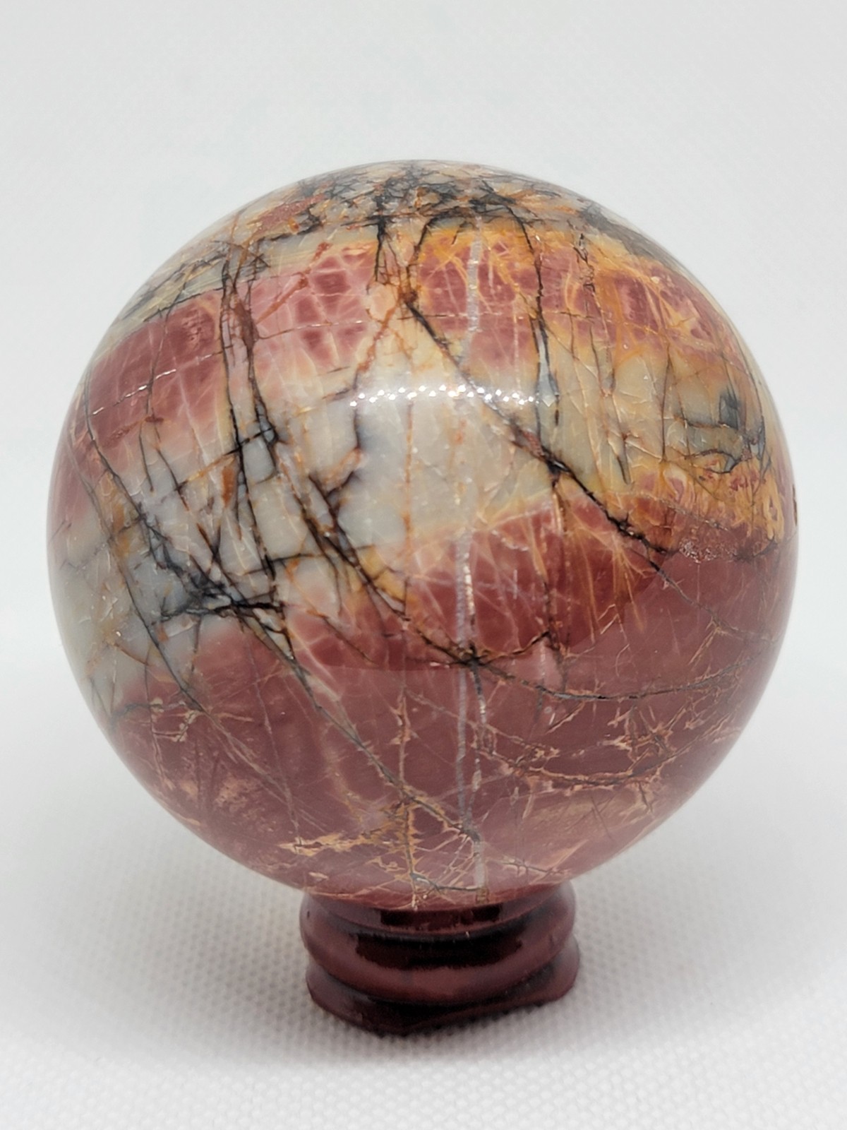 Cherry Creek Jasper Spere 8″ Circumference US Seller