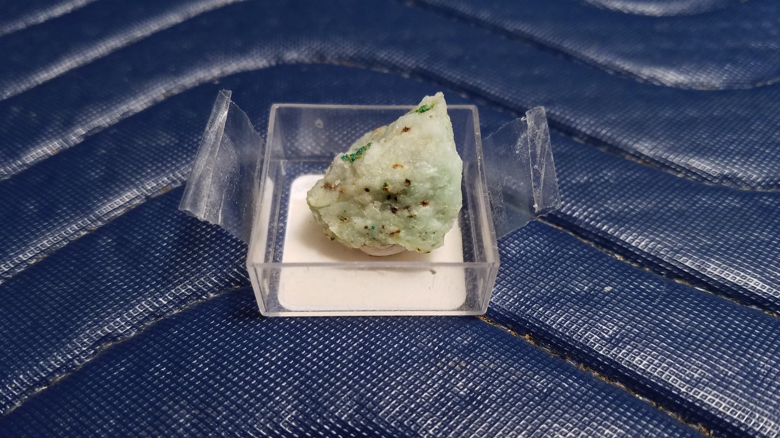 SiG: Blue-Green Greenish-Blue Claraite Crystals on Matrix from Austria