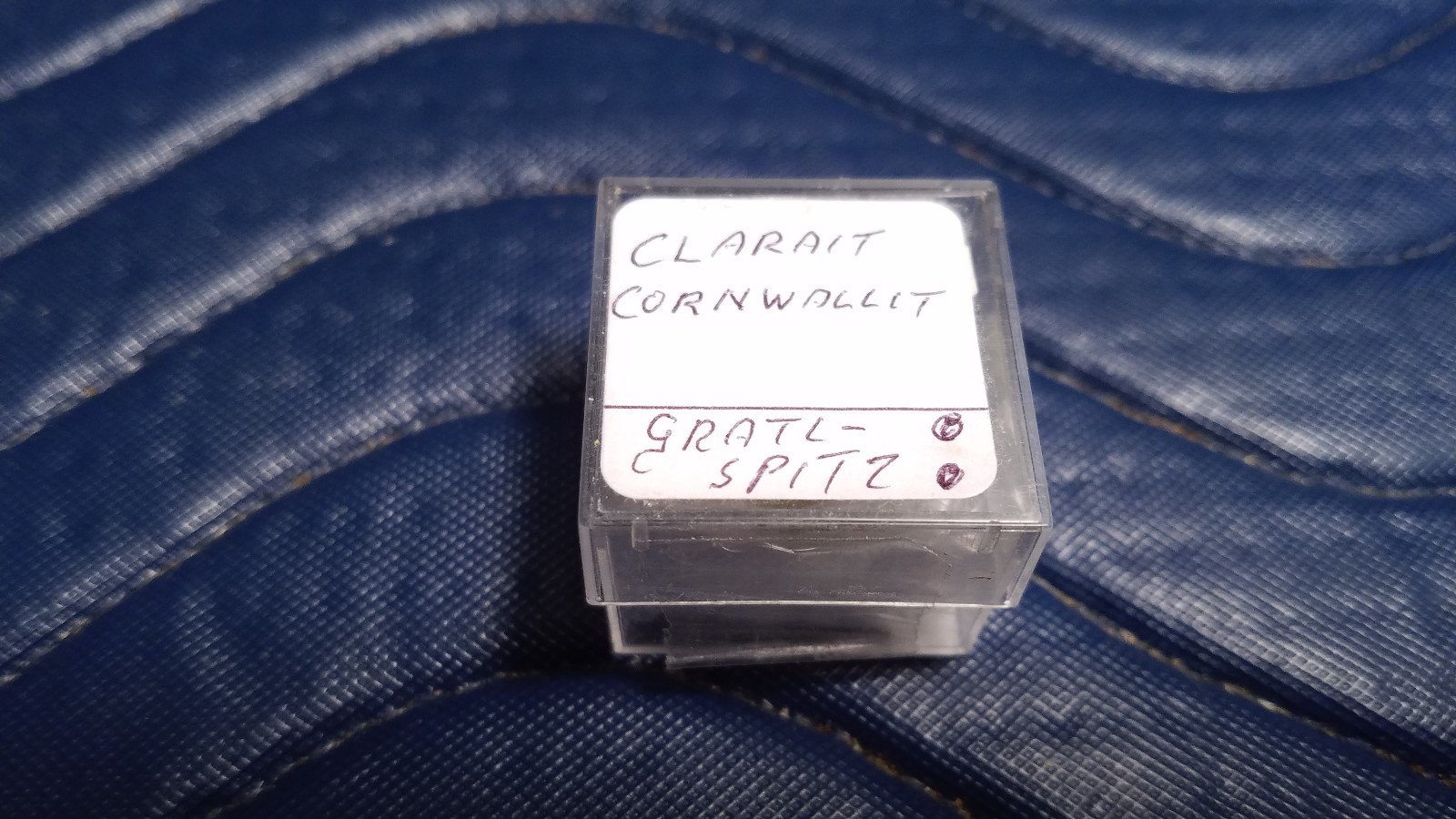 SiG: Blue-Green Greenish-Blue Claraite Crystals on Matrix from Austria