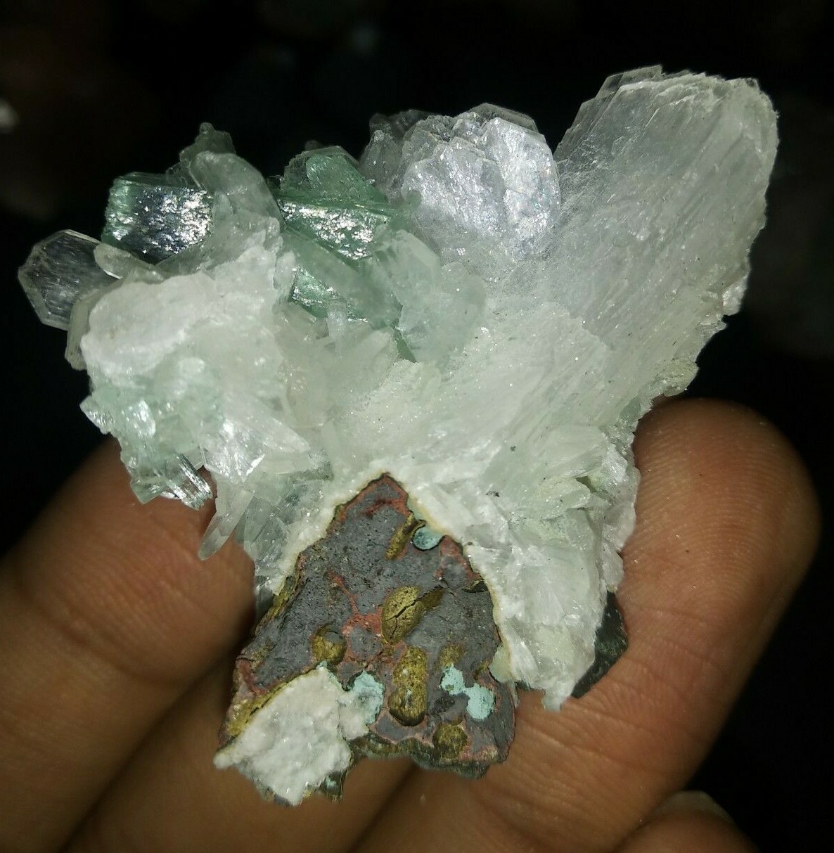 classic lot of mix reiki indian zeolite crystal collectible mineral specimen 693