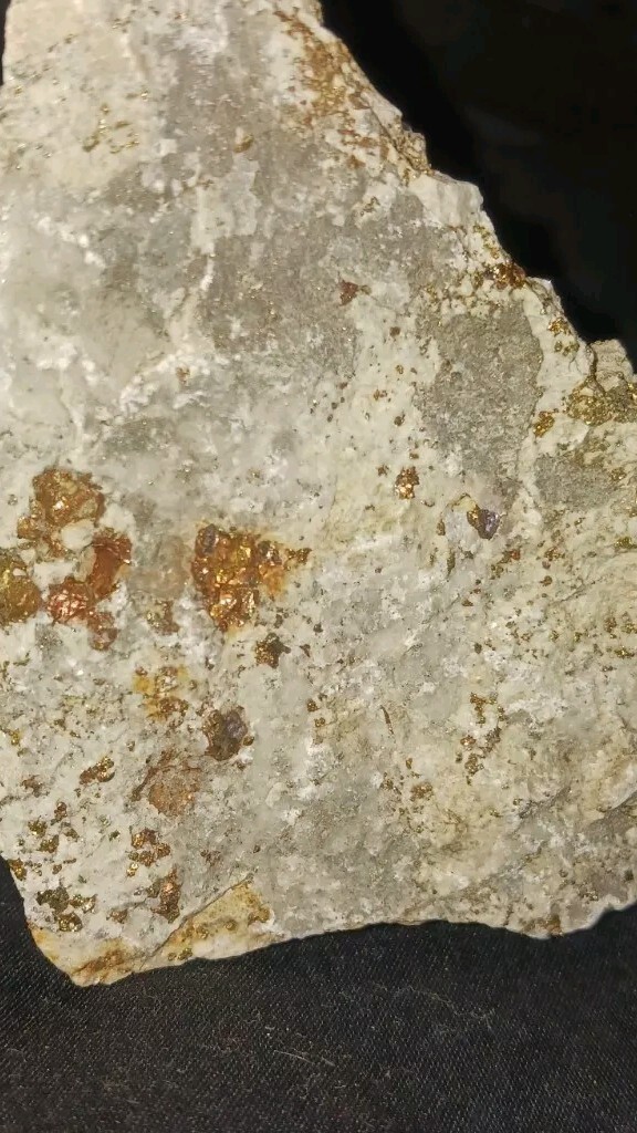 102.058 Grams of Natural Mined Visually Beautiful Telluride Gold Copper Iron Ore
