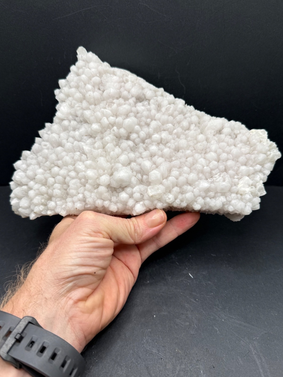 Large Grade Milky Quartz Crystal Cluster Silverton Mining District Colorado