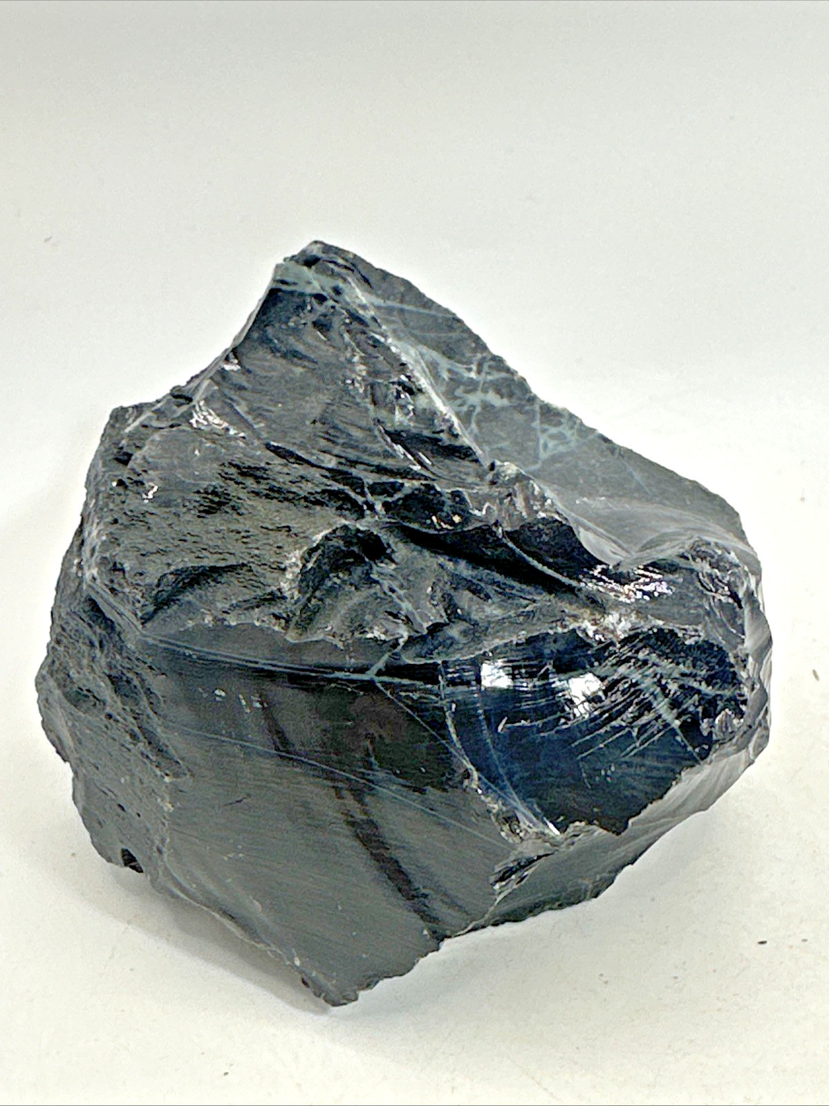 Beautiful Spider Web Obsidian Specimen 320 Grams