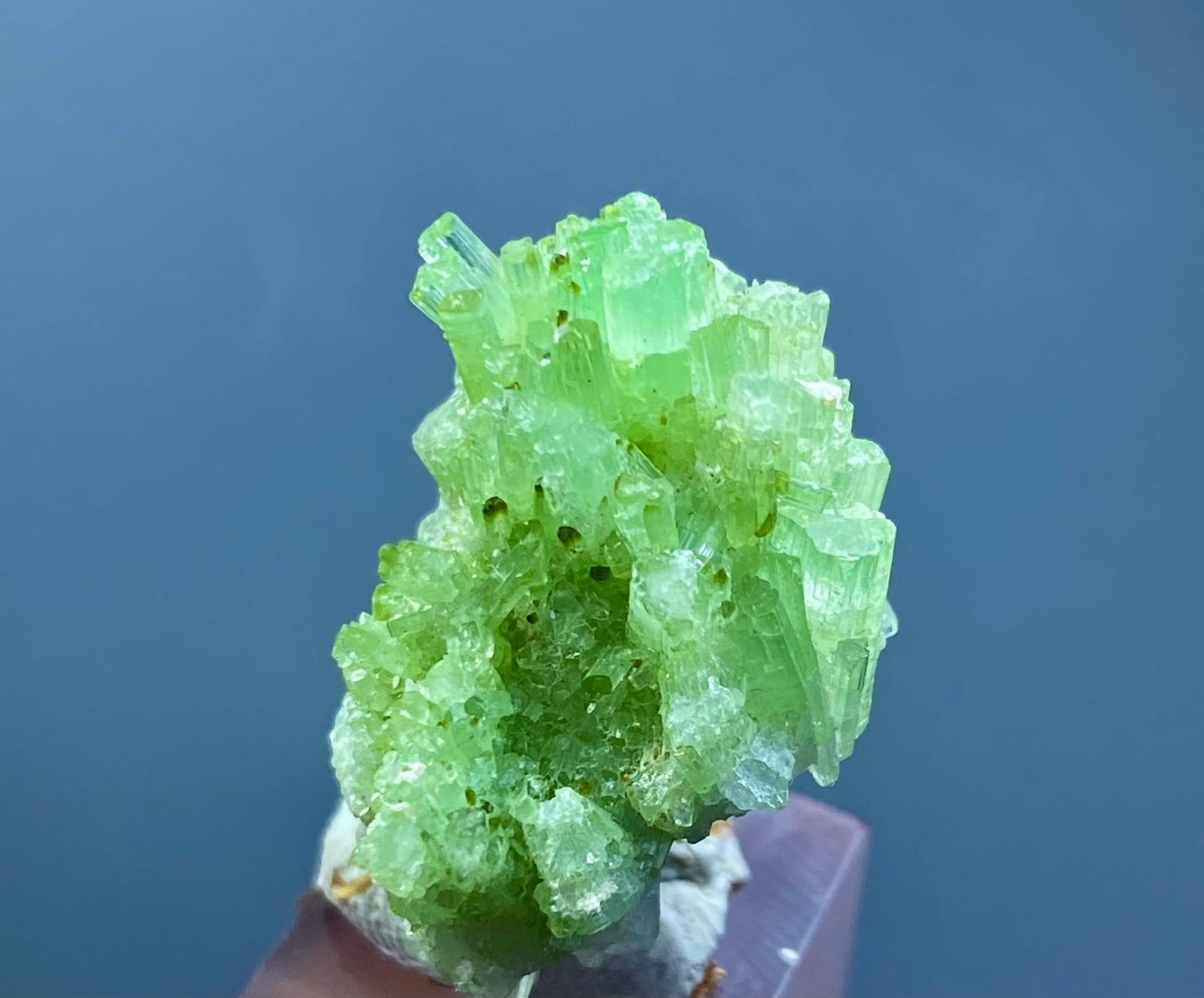 Beautiful Natural Tourmaline Bunch Crystal Specimen Afghanistan 61 Carats
