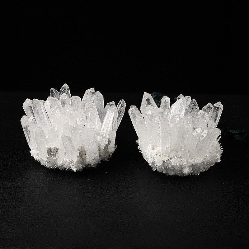 200-300g Natural Clear Quartz Cluster Crystal Point Gemstone Geode Specimen Gift