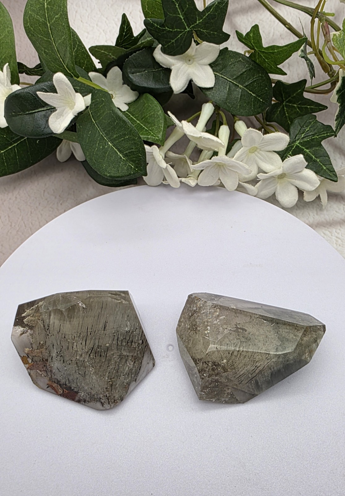 Garden Quartz Freeform Wholesale Lot 4 Pieces, Hand Carved And Polished 1+ Pound