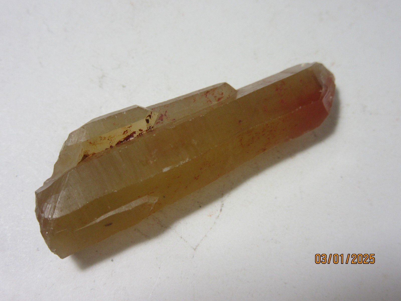 Natural Red Hematoid Quartz Point 1 7/8″ Collectible RHQPC-7s