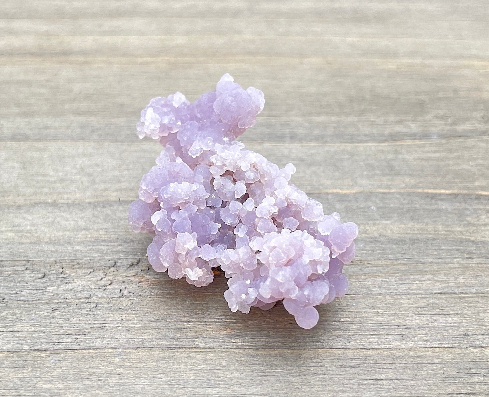 Grape Agate Cluster, Super Satiny lilac Purple Grape Agate, Indonesia 4.5 Cm’s