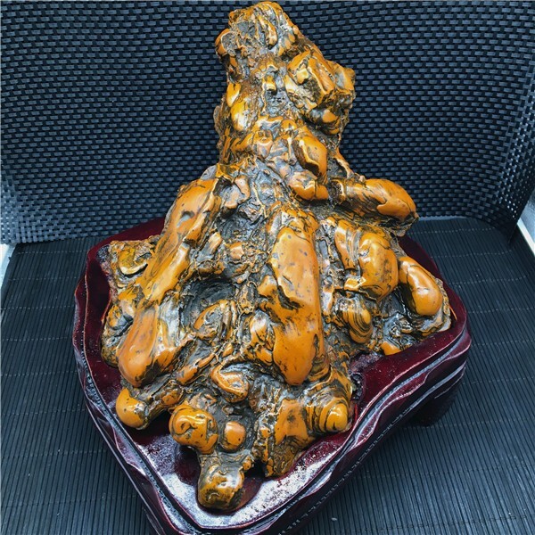 2.62Kg Unique Natural Ancient Pottery Stone Specimen Healing of Xnjiang,China