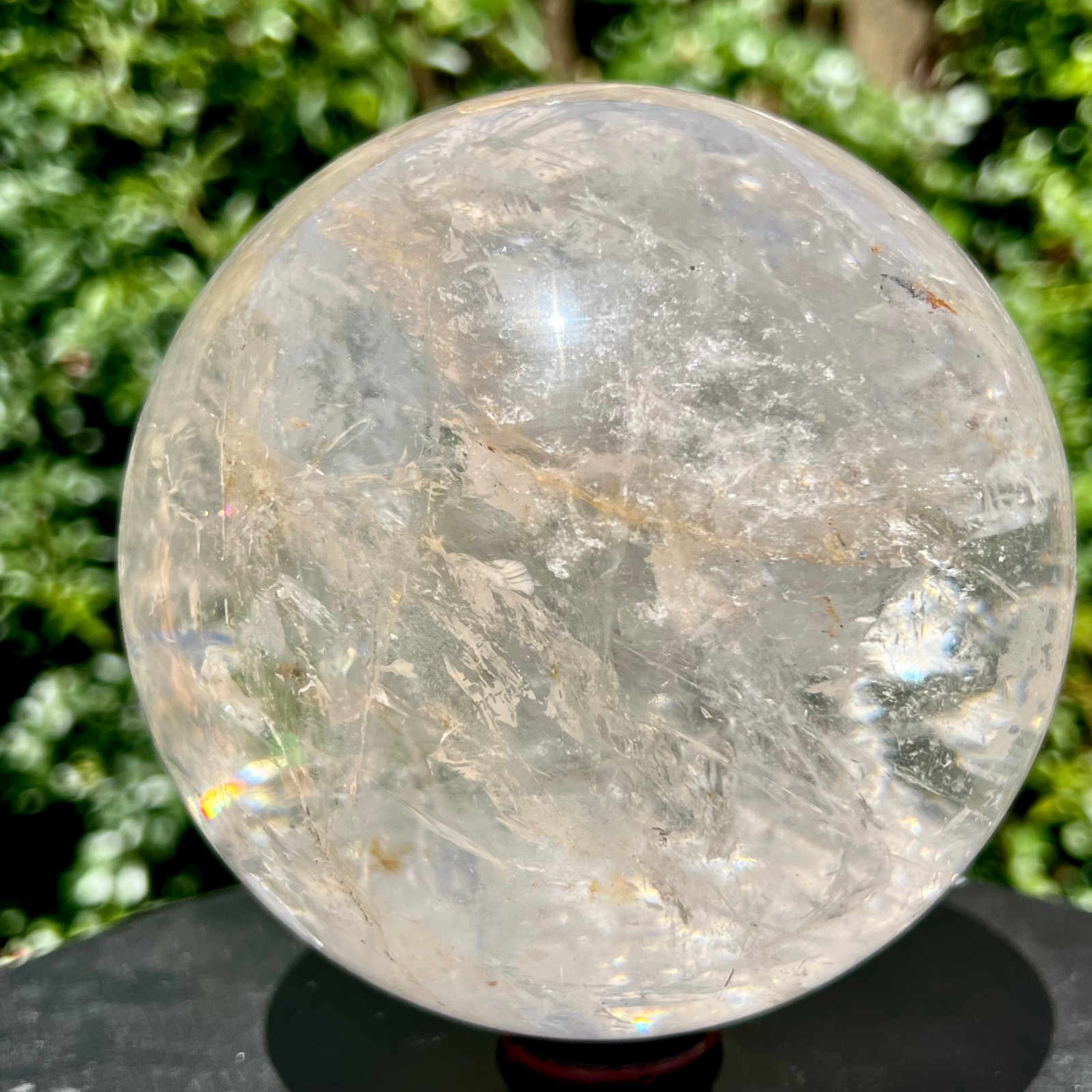 7.3LB Natural Clear Quartz Sphere Large Crystal Ball Reiki Healing